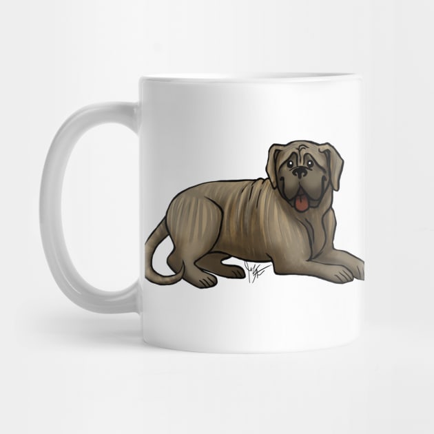 Dog - Bull Mastiff - Brindle by Jen's Dogs Custom Gifts and Designs